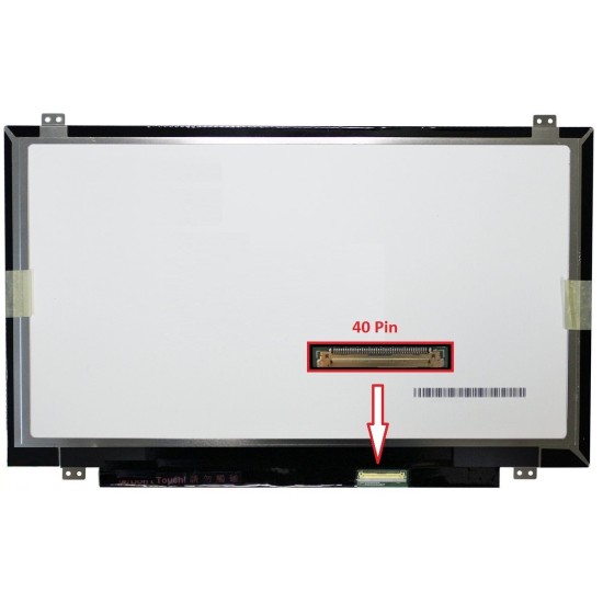 14.0’’ Wxga HD 1366x768 Mat B140XW02 V.1 Notebook Lcd - 40 Pin 14.0 Slim Led