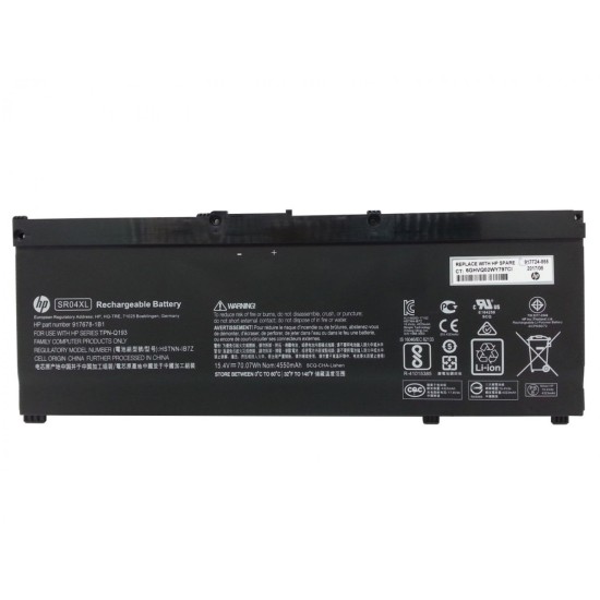 HP 917678-1B1 917724-855 917678-171 SR04XL Orjinal Bataryası Pil