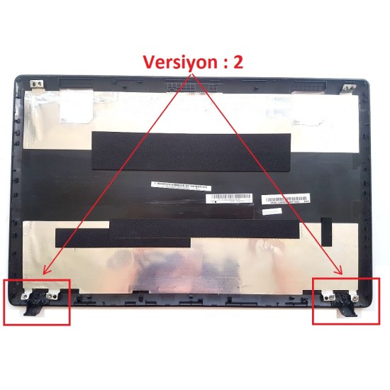 Lenovo G580, G585 Notebook Lcd Back Cover - Siyah - Ver.2