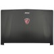 MSI GE62 Notebook Lcd Back Cover - Siyah