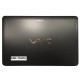 Sony Vaio SVF15 Notebook Lcd Back Cover - Siyah - Non-Touch