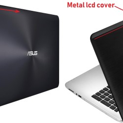 Asus K555L, X555L Notebook Lcd Back Cover - Ver.2 (Metal)