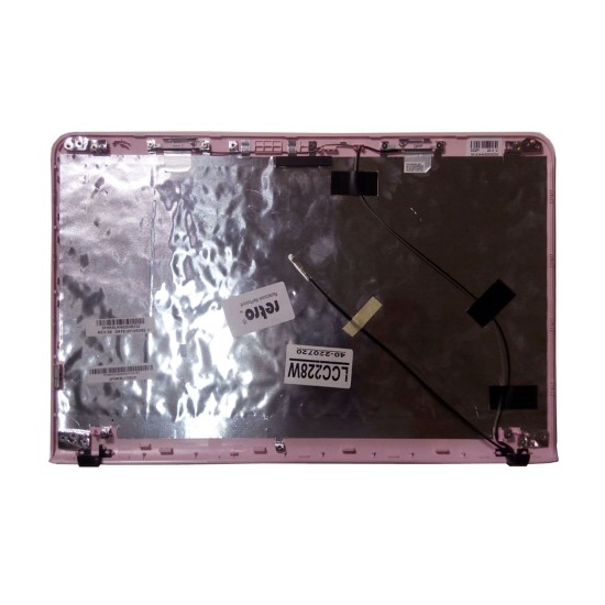 Sony Vaio E Serisi, SVE15 Notebook Lcd Back Cover - Pembe