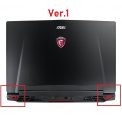 MSI GT72 Notebook Lcd Back Cover - Ver.1 - Siyah
