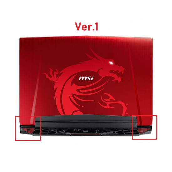 MSI GT72 Notebook Lcd Back Cover - Ver.1 - Kırmızı