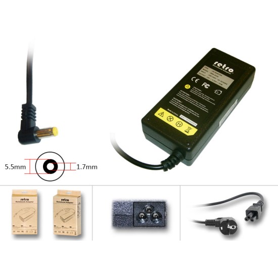  Acer Aspire, Packard Bell EasyNote 65W Notebook Adaptör RNA-AC02
