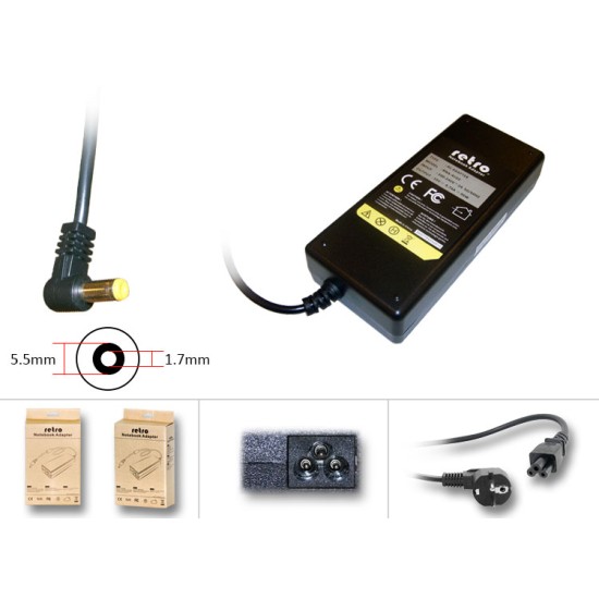  Acer Aspire, Packard Bell EasyNote 90W Notebook Adaptör RNA-AC03