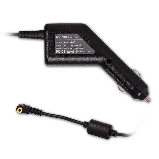 19V 2.1A 40W Universal Netbook Ultrabook Araç Şarj Adaptörü 19V 2.1A 40W Universal Netbook Ultrabook Araç Şarj Adaptörü