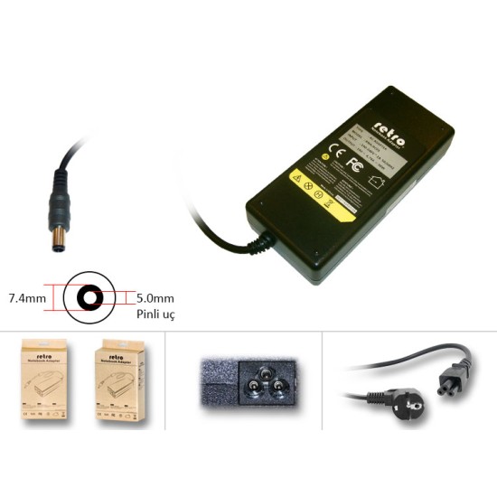  Hp Compaq 90W Pinli Uç Notebook Adaptör RNA-HC03