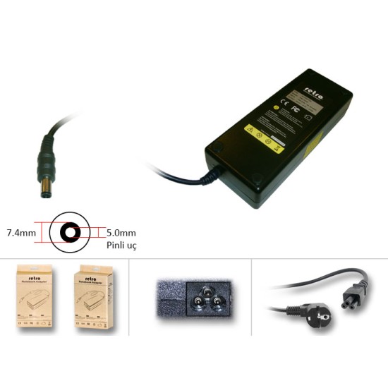  Hp Compaq 120W Pinli Uç Notebook Adaptör RNA-HC05