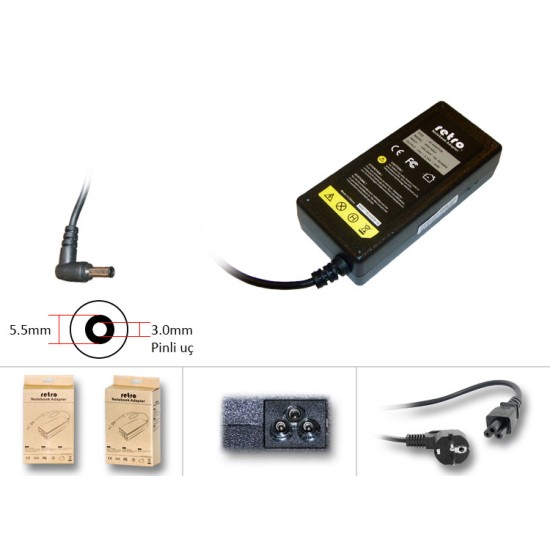  Samsung 19V 3.16A 60W Notebook Adaptör RNA-SG02