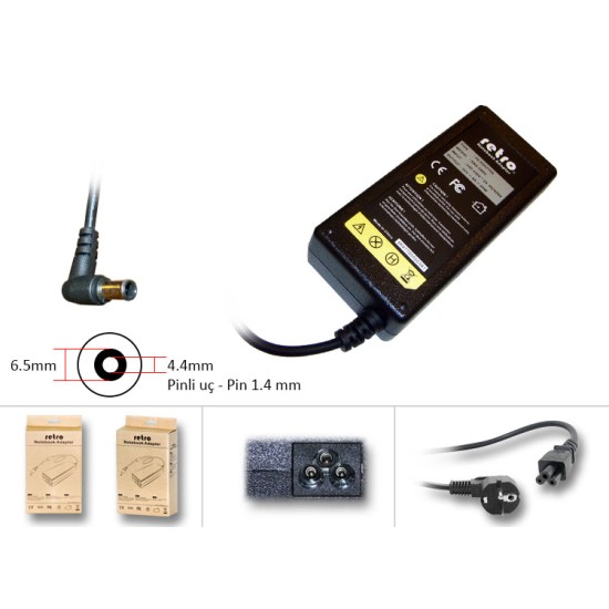  Sony 16V 4A 65W VGP-AC16V14 Notebook Adaptör RNA-SN03