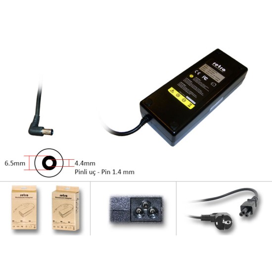  Sony 19.5V 6.15A 120W VGP-AC19V16 Notebook Adaptör RNA-SN08
