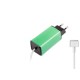 -Color, Apple MacBook 85W MagSafe 2 Mini Adaptör - Yeşil