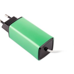 -Color, Apple MacBook 85W MagSafe 2 Mini Adaptör - Yeşil