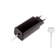 -Color, Apple MacBook 85W MagSafe 2 Mini Adaptör - Siyah