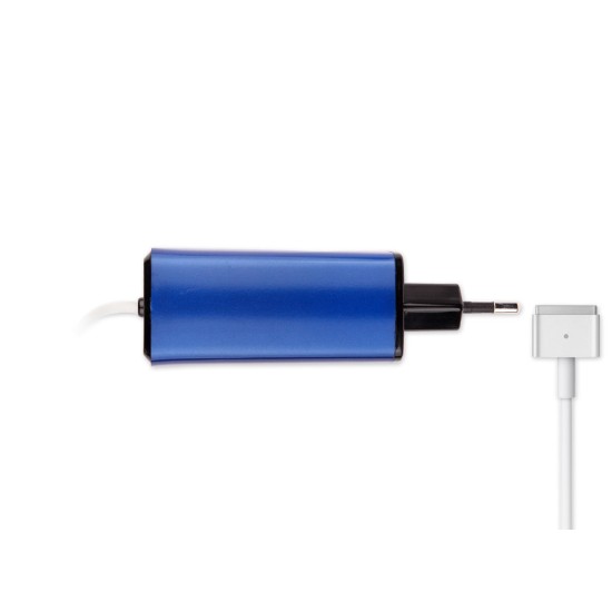 -Color, Apple MacBook 85W MagSafe 2 Mini Adaptör - Mavi