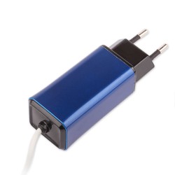 -Color, Apple MacBook 45W-60W MagSafe 2 Mini Adaptör - Mavi