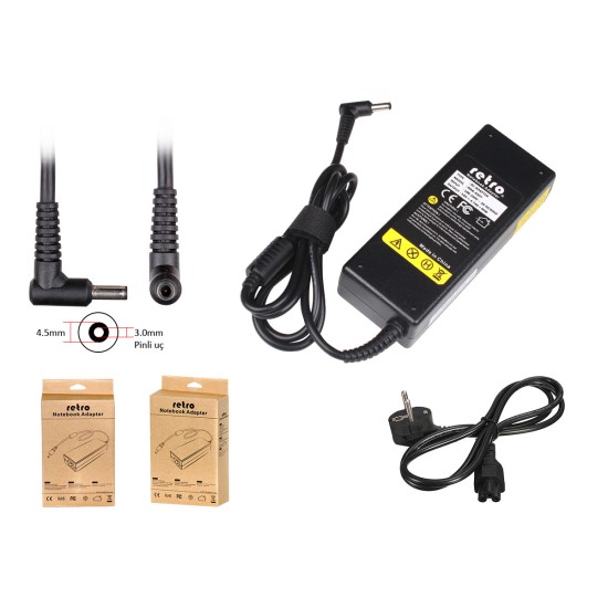  Asus 19V 4.74A 90W Pinli Uç Notebook Adaptör RNA-AS07