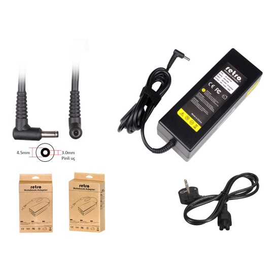  Asus 19V 6.32A 120W Pinli Uç Notebook Adaptör RNA-AS08