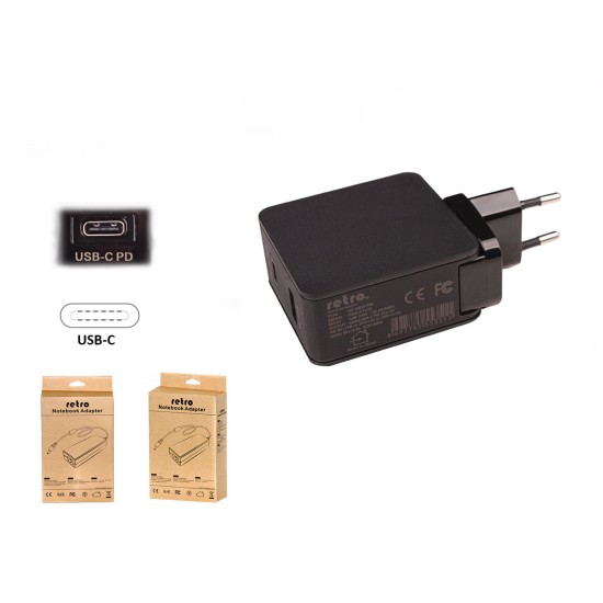  30W USB-C PD + 12W USB 2-in-1 Adaptör RNA-UTC42