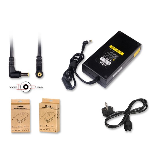  Acer Predator 19.5V 9.23A 180W Notebook Adaptör RNA-AC08
