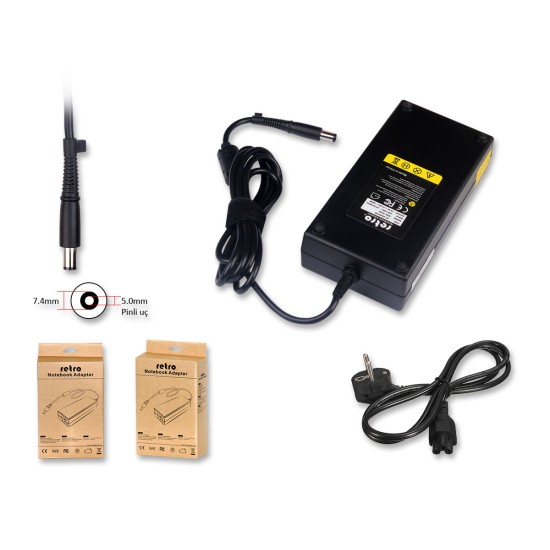  Acer Predator 19.5V 9.23A 180W Pinli Uç Notebook Adaptör RNA-AC09