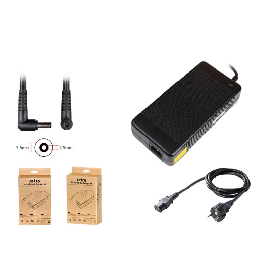  MSI 19.5V 12.2A 240W Notebook Adaptör RNA-MS03