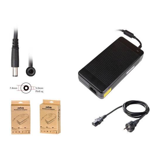  MSI 19.5V 11.8A 230W Pinli Uç Notebook Adaptör RNA-MS02