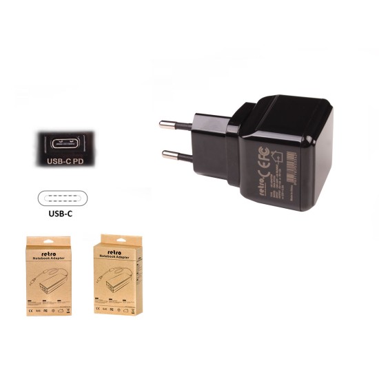 18W USB-C PD Tablet ve Telefon Adaptörü 18W USB-C PD Tablet ve Telefon Adaptörü