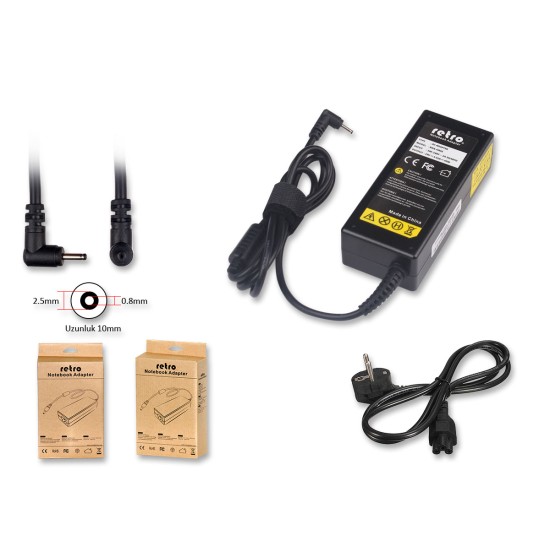  Casper Nirvana CBE, C18 65W Ultrabook Notebook Adaptörü RNA-HR05