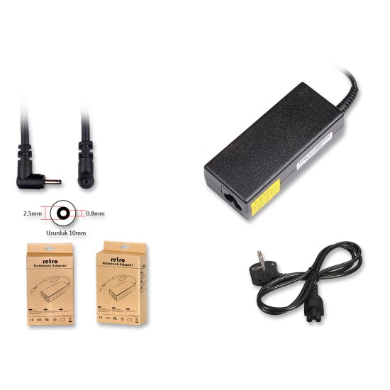  Casper Nirvana CBE, C18 65W Ultrabook Notebook Adaptörü RNA-HR05