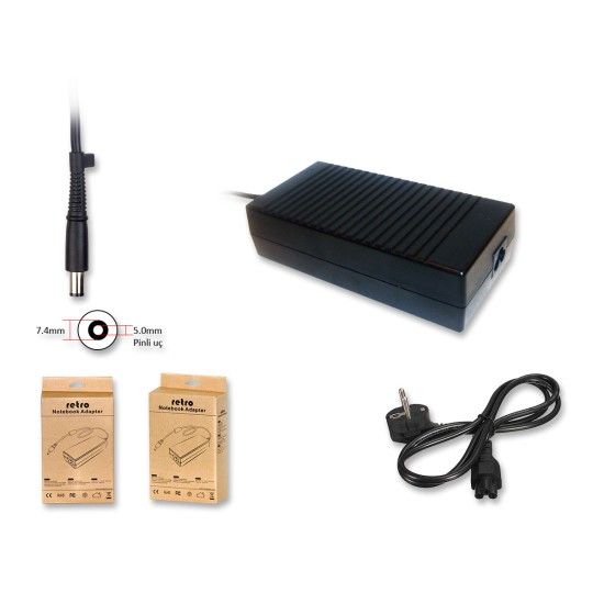  Dell 240W Pinli Uç Notebook Adaptör RNA-DL11