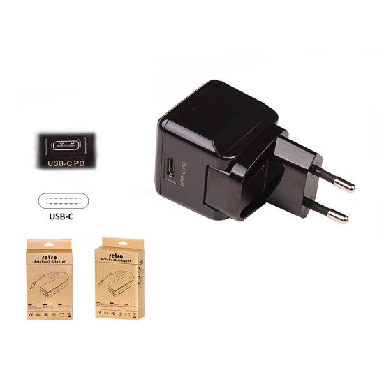 18W USB-C PD Tablet ve Telefon Adaptörü 18W USB-C PD Tablet ve Telefon Adaptörü