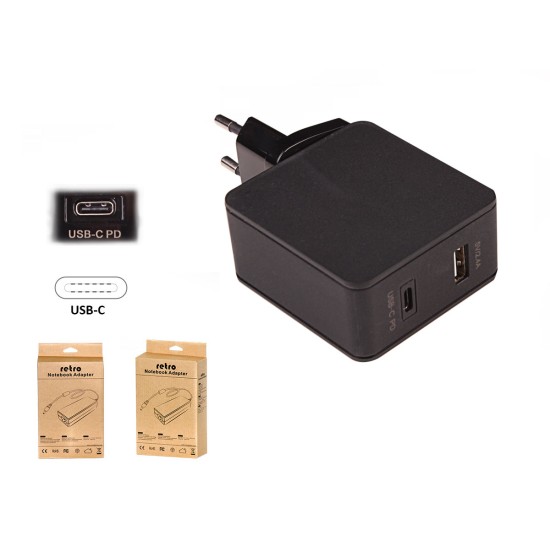  30W USB-C PD + 12W USB 2-in-1 Adaptör RNA-UTC42