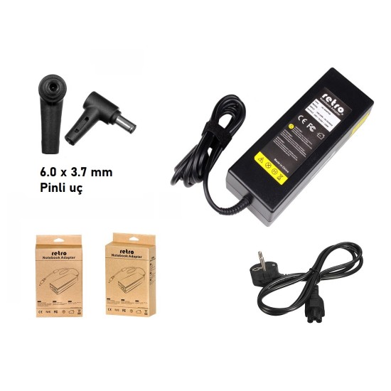  Asus 19V 6.32A 120W Pinli Uç (6.0 mm) Notebook Adaptör RPA-AC070