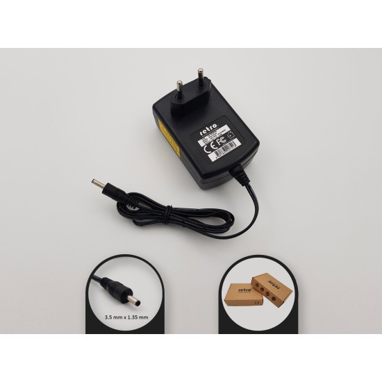  12V 3A 36W 3.5x1.35mm Notebook Adaptör RPA-AC204