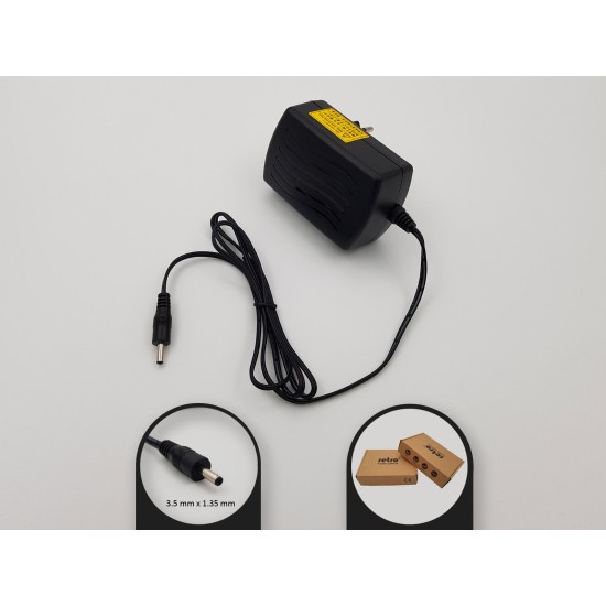  12V 3A 36W 3.5x1.35mm Notebook Adaptör RPA-AC204