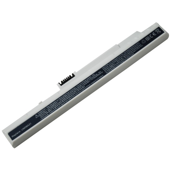  Acer Aspire One A110, A150, ZG5 Notebook Bataryası - Beyaz - 3 Cell