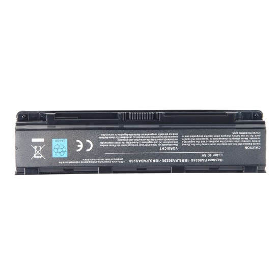  Toshiba Satellite C850, PA5024U-1BRS Notebook Bataryası - Siyah - 9 Cell