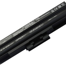  Sony Vaio VGP-BPS13, VGP-BPS21 Notebook Bataryası - Siyah - 6 Cell