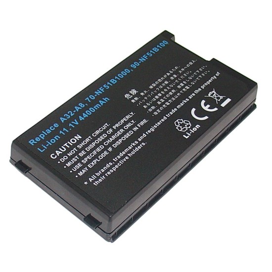  Asus A8, A8000, F8, F8P, Z99, Z99H, A32-A8 Notebook Bataryası