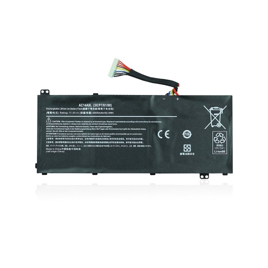  Acer Aspire VN7-571G, VN7-791G, AC14A8L Notebook Bataryası