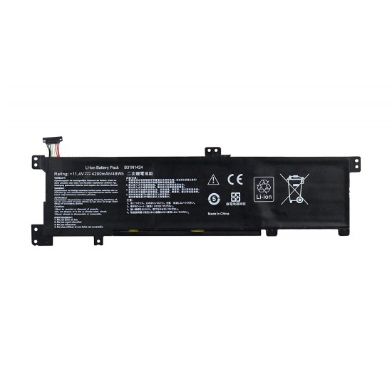  Asus K401L, K401U, B31N1424 Notebook Bataryası