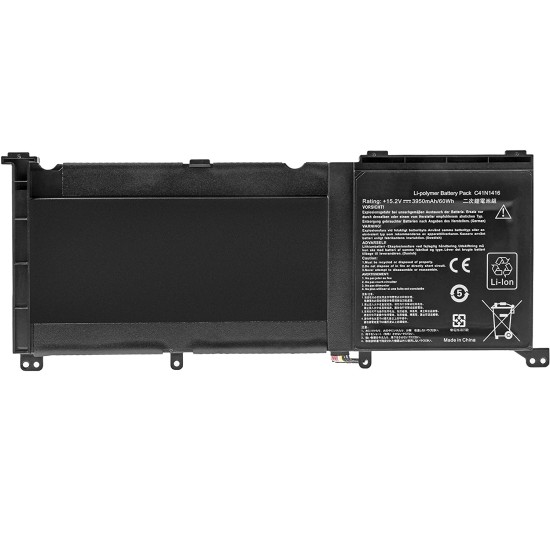  Asus ROG G501J, G501JW, C41N1416 Notebook Bataryası - 4 Cell