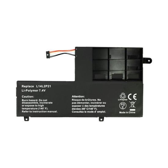  Lenovo Flex 3-1470, Flex 3-1570, L14M3P21 Notebook Bataryası - 2 Cell