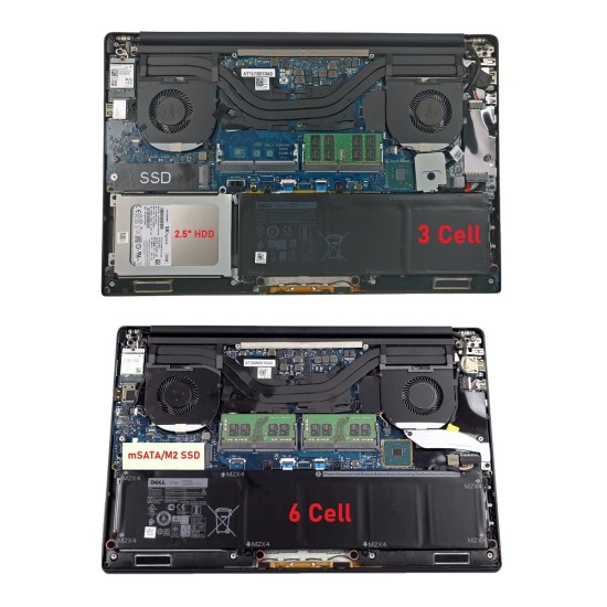  Dell Precision M5510, XPS 15-9550, RRCGW Notebook Bataryası - 6 Cell - 84Wh
