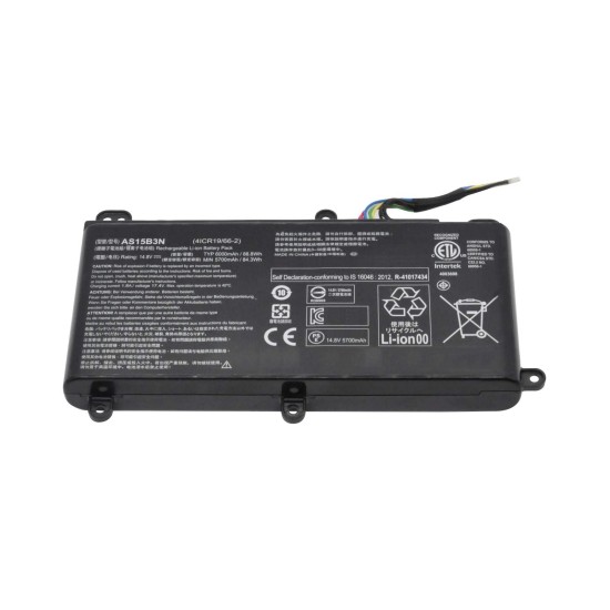  Acer Predator G9-591, G9-791, AS15B3N Notebook Bataryası