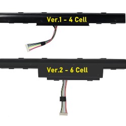  Acer Aspire E5-575G, AS16B5J, AS16B8J Notebook Bataryası - Ver.2 - 6 Cell