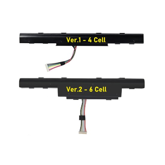  Acer Aspire E5-575G, AS16B5J, AS16B8J Notebook Bataryası - Ver.2 - 6 Cell